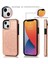 IPhone 13 Mini Çift Düğmeler Kabartmalı Pu Için Kart Tutucu Kılıf ile Cüzdan (Yurt Dışından) 3