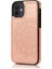 IPhone 12 Mini Kabartmalı Mandala Pu Flip Için Kart Tutucu Kılıf ile Cüzdan (Yurt Dışından) 1