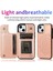 IPhone 15 Için Kart Tutucu Kılıf ile Cüzdan Artı Çift Düğmeler Flip Çiçek (Yurt Dışından) 3