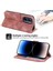 Realme C33 Darbeye Dayanıklı Kabartmalı Çoklu Kredi Kartı Yuvaları Için Flip Case (Yurt Dışından) 5