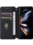 Samsung Galaxy Z Için Flip Case Fold 6 3D Desen Pu Deri Manyetik Kart (Yurt Dışından) 4