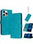 Kart Yuvası ile IPhone 14 Pro Kickstand Için Flip Case Pu Deri Saf (Yurt Dışından) 1