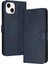 IPhone 14 Için Flip Case Artı Kickstand ile Saf Renk Pu Deri (Yurt Dışından) 1