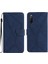 Sony Xperia 10 Vı Dikiş Için Flip Case Kabartmalı Yüksek Kaliteli Tpu Yumuşak (Yurt Dışından) 1