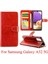 Samsung Galaxy A32 5g Kickstand Kart Tutucu Darbeye Pu Için Flip Case (Yurt Dışından) 2