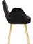 Gold Metal Ayaklı Salon/mutfak Sandalyesi Pescado (Babyface) Gold Ayak 3