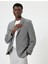 Kruvaze Blazer Ceket Slim Fit Kapaklı Çift Cep Detaylı 1