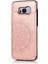 Samsung Galaxy S8 Çift Düğmeler Desen Için Kart Tutucu Kılıf ile Cüzdan (Yurt Dışından) 1