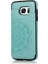 Samsung Galaxy S7 Kenar Desen Çiçek Pu Için Kart Tutucu Kılıf ile Cüzdan (Yurt Dışından) 1