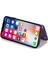 IPhone Xr Desen Çiçek Çift Düğmeler Için Kart Tutucu Kılıf ile Cüzdan (Yurt Dışından) 3