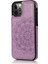 IPhone 12 Için Kart Tutucu Kılıf ile Cüzdan Pro Max Desen Çiçek Pu Flip (Yurt Dışından) 1