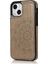 IPhone 15 Için Kart Tutucu Kılıf ile Cüzdan Çevirme Darbeye Dayanıklı Kabartmalı Çift (Yurt Dışından) 1