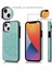 IPhone 13 Mini Çift Düğmeler Kabartmalı Pu Için Kart Tutucu Kılıf ile Cüzdan (Yurt Dışından) 2