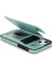 IPhone 13 Mini Çift Düğmeler Kabartmalı Pu Için Kart Tutucu Kılıf ile Cüzdan (Yurt Dışından) 3