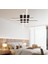 TT036-SY Tt Aydınlatma Hashtag Modeli Mat Siyah LED Avize 3