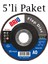Flap Disk 125XP40 Ao 5'li Paket 1