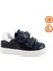 Papillon Çift Cırtlı Deri Unisex Çocuk Ayakkabı Lacivert 1