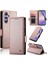 Samsung Galaxy A54 5g Için Flip Case Iş Cüzdan Kart Yuvaları Flip Case Günlük (Yurt Dışından) 3