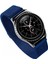 Tekno Trust Mavi Huawei Watch Gt Gt2 Gt3 Gt4 Honor Watch 2 Uyumlu Metal Hasır Kordon 1
