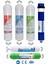 Kapalı Kasa 12 Inç Su Arıtma Cihazı Filtresi 6 Aşama Inline Filtre Seti Standart Membranlı 1