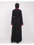 Uzun Kollu Oversize Kalıplı Geleneksel Kalın Noktalar Nakışlı Kadın Geniş Abaya M-3xl C100033 5