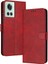Oneplus 10R 5g Kickstand Için Flip Case Toka Saf Pu ile Kart Yuvası ile (Yurt Dışından) 1