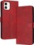 Toka Saf Renk Kickstand Pu Deri ile IPhone 11 Için Flip Case (Yurt Dışından) 1