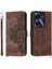 Realme C55 Kabartmalı Çoklu Kredi Kartı Yuvaları Bileklik Için Flip Case (Yurt Dışından) 1