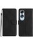 Oppo A60 4g Deri Cüzdan Dikiş Için Flip Case Kabartmalı Yumuşak Pu Yüksek (Yurt Dışından) 1