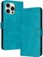 Kart ile IPhone 13 Pro Kickstand Pu Deri Saf Renk Için Flip Case (Yurt Dışından) 1
