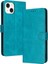 Kart Yuvası Saf Renk ile Toka ile IPhone 15 Kickstand Için Flip Case (Yurt Dışından) 1