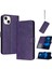 Kart Yuvası ile Toka Kickstand Saf Renk ile IPhone 13 Için Flip Case (Yurt Dışından) 1