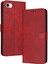 Kart Yuvası ile IPhone 7/8 Saf Renk Için Flip Case Pu Deri ile (Yurt Dışından) 1