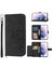 Samsung Galaxy S21 Fe Kabartmalı Darbeye Bileklik Çoklu Için Flip Case (Yurt Dışından) 1
