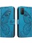 Xiaomi Redmi 9t Için Flip Case Kredi Kartı Yuvası ile Ayrılabilir El Kayışı (Yurt Dışından) 4