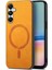 Samsung Galaxy A05S Kablosuz Şarj Magsafe Araba Mounts Için Flip Case (Yurt Dışından) 1