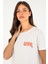 Kadın Ekru T-Shirt 50286050-VR019 2