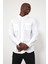 Erkek Austin Beyaz Slim Fit Gabardin Gömlek 2