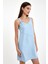 Kadın Angelica Sky Blue Regular Fit Jean Elbise(Tencel)™ 2