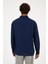 Erkek Nicolas Navy Regular Fit Keten Gömlek 4