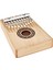 Sonic Energy KL1009H Sound Hole C Major 10 Note Maple Kalimba 1