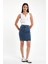 Kadın Freya Dirty Med Blue Regular Fit Jean Etek 2