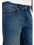 Erkek Edward Dark Blue Slim Straight Jean Pantolon 3