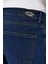 Erkek Smith Dark Blue Tapered Fit Jean Pantolon 4