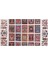 Halı Beyaz Patchwork Dijital Baskı Halı 1
