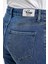Kadın Marrakesh Dark Blue Straight Fit Jean Pantolon 4