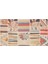 Halı Turuncu Patchwork Desen Dijital Baskı Halı 1