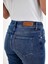 Kadın Emilie Dirty Med Blue Bootcut Jean Pantolon 4
