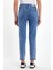 Kadın Jessica Med Blue Mom Jean Pantolon 4