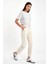 Kadın Norah Cepli Off White Jean Pantolon 2